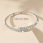 Sparkling Elegance Rhinestone Bangle