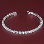 Silver Sparkle Tennis Bracelet