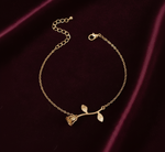 Blooming Rose Anklet
