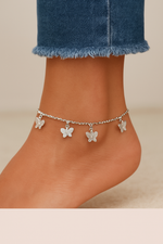 Boho Butterfly Anklet