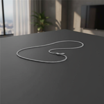 Minimalist Steel Solo Necklace