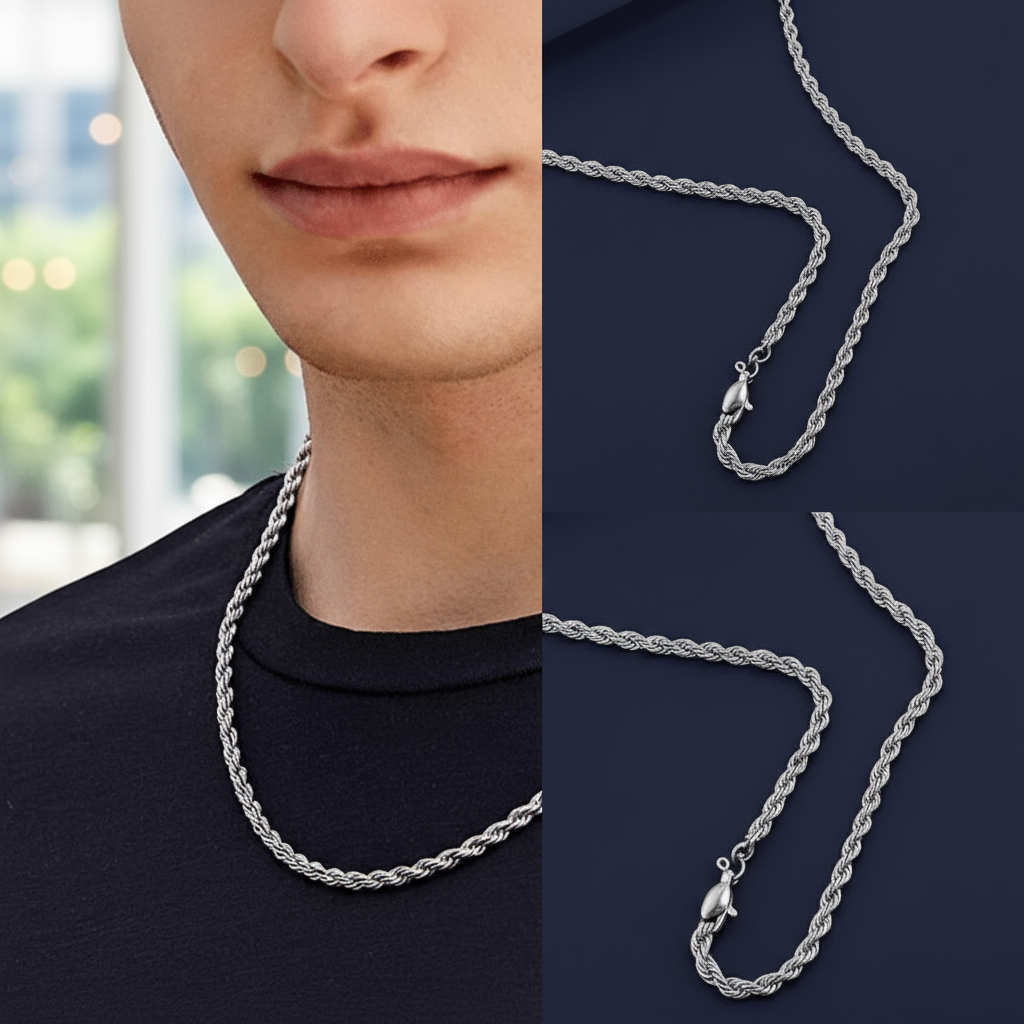 Urban Edge Rock Necklace