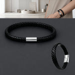 Artisan's Vintage Leather Bracelet