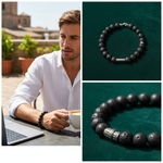 Volcanic Serenity Stretch Bracelet