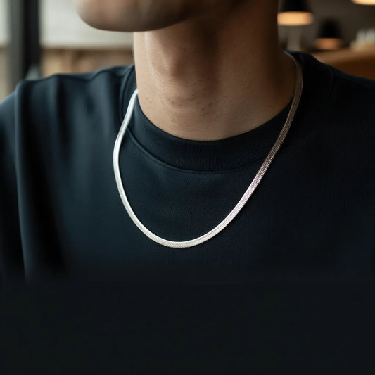 Retro Blade Statement Necklace