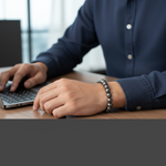 Hematite Harmony Stretch Bracelet