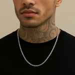 Twist of Style Necklace Silver