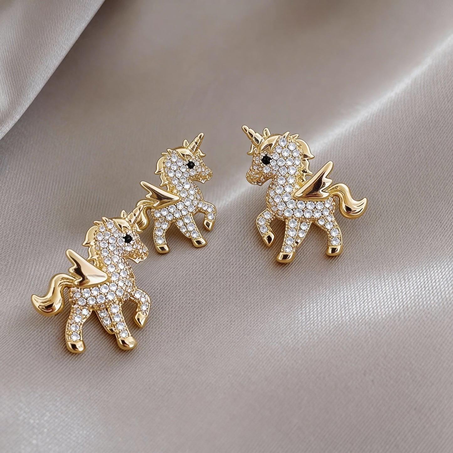 Unicorn Sparkle Stud Earrings