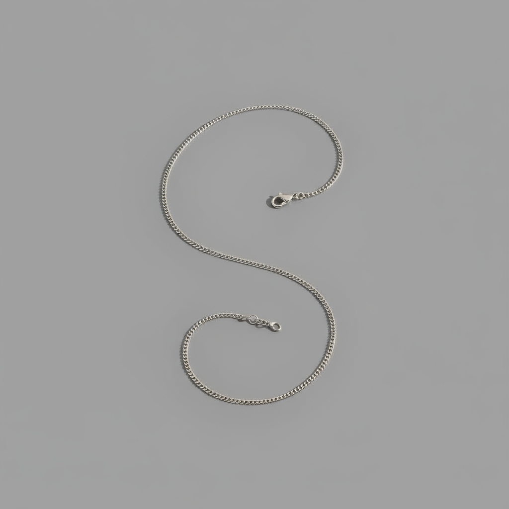 Stainless Steel Rock Necklace