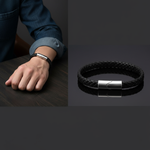 Artisan's Vintage Leather Bracelet